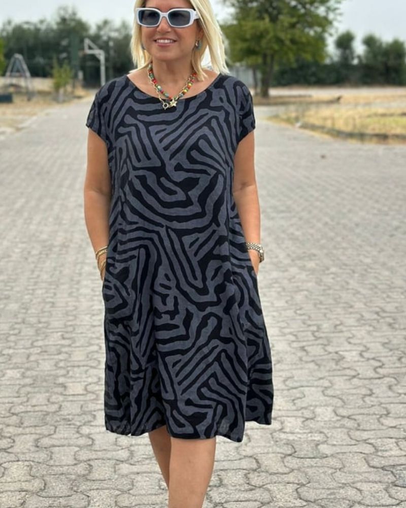 Annabel™ – Gemusterter Rollkragenpullover