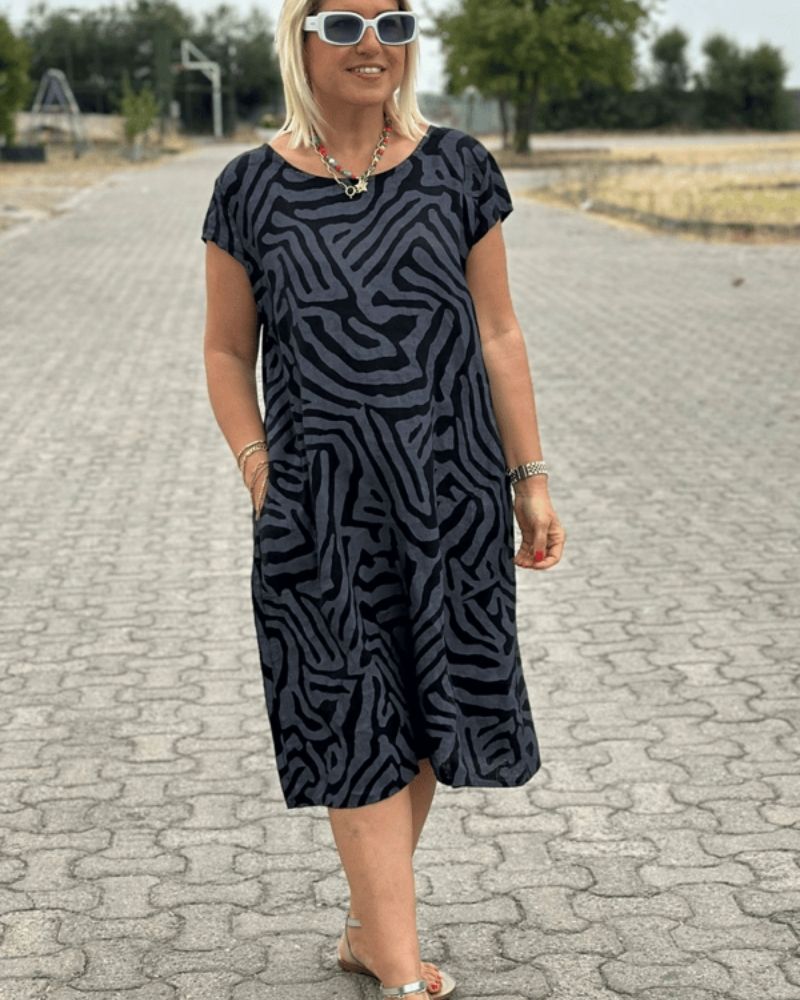 Annabel™ – Gemusterter Rollkragenpullover