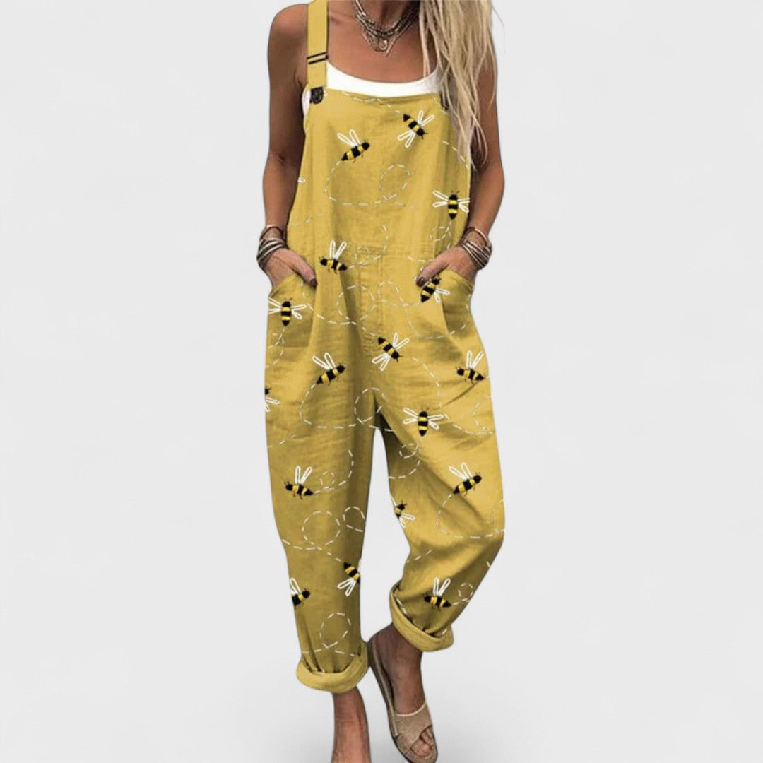 Marina™ | Handgefertigter Damen-Overall mit Hosenträgern