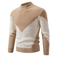 Beige kariert