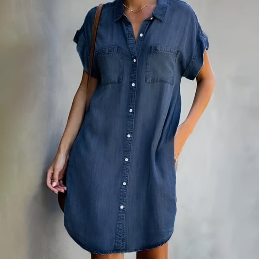 Maria™ | Robe Chemise Décontractée mit Boutons