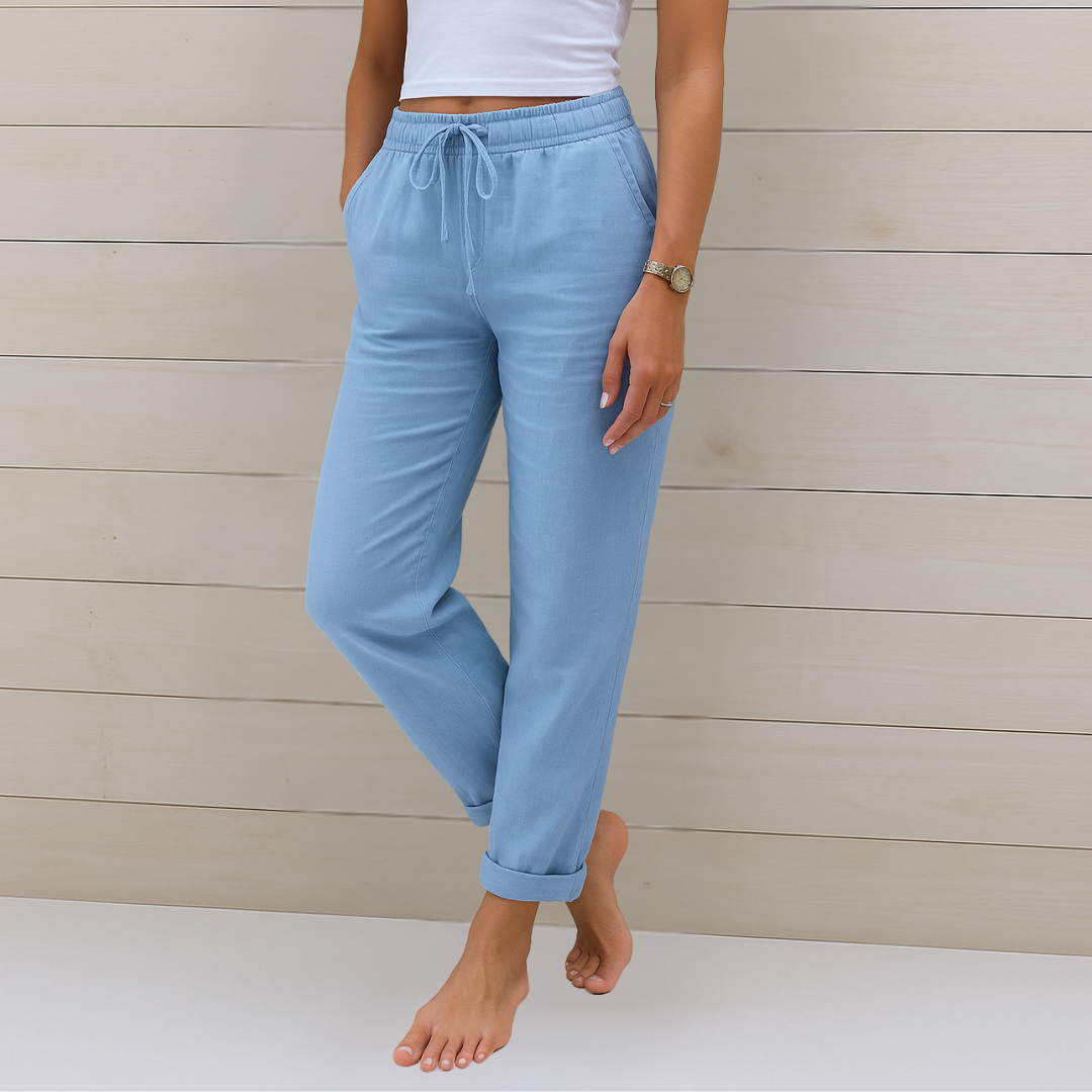 Berta™ | Leinen Stretchhose (1+1 Gratis)