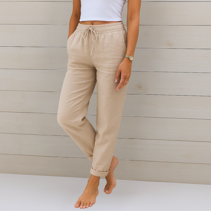 Berta™ | Leinen Stretchhose (1+1 Gratis)