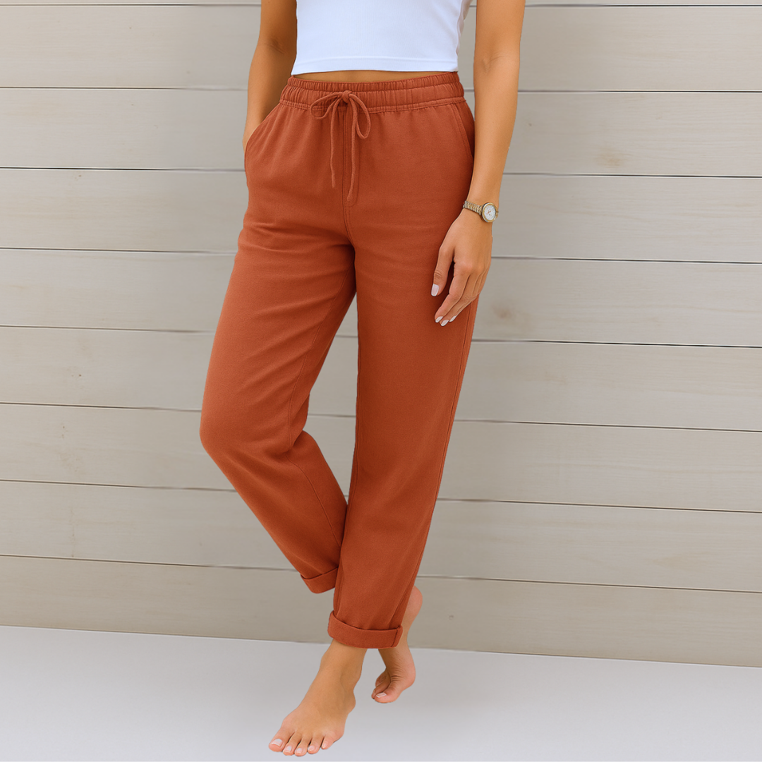 Berta™ | Leinen Stretchhose (1+1 Gratis)