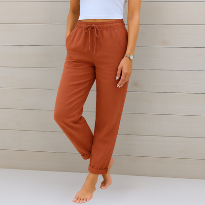 Berta™ | Leinen Stretchhose (1+1 Gratis)