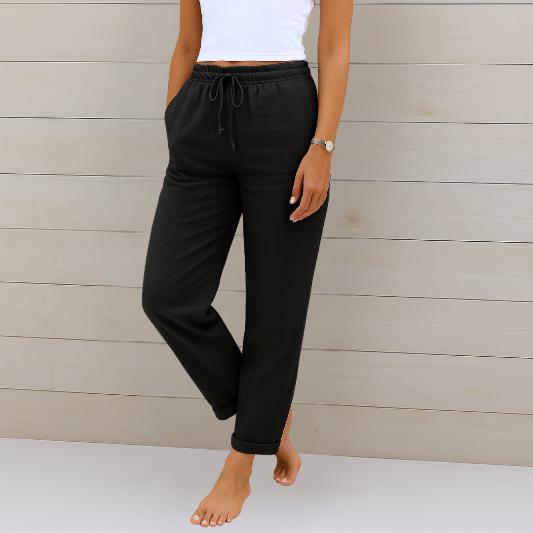 Berta™ | Leinen Stretchhose (1+1 Gratis)