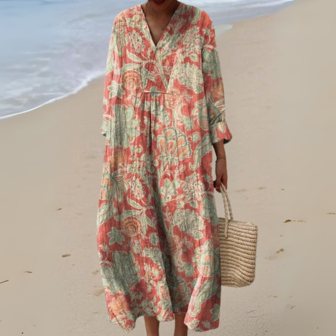 Isabella™ - Vintage Kleid mit Blumenprint