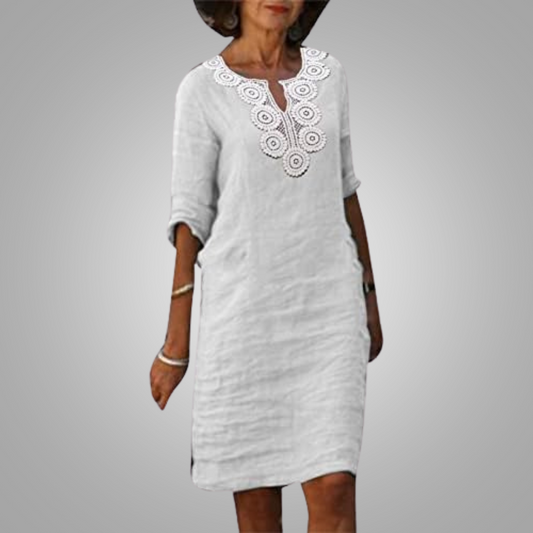 Karla™ – Elegantes Abendkleid mit V-Ausschnitt