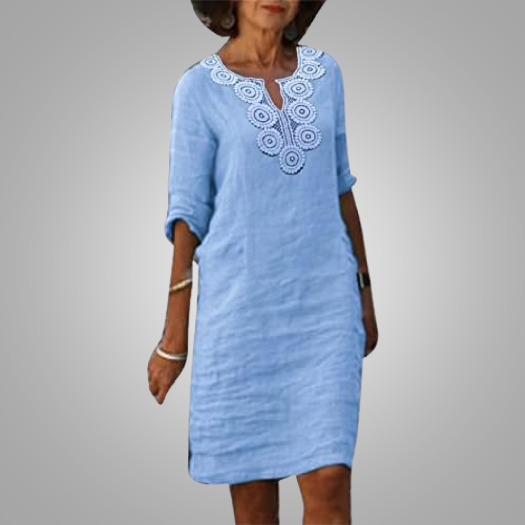 Karla™ – Elegantes Abendkleid mit V-Ausschnitt