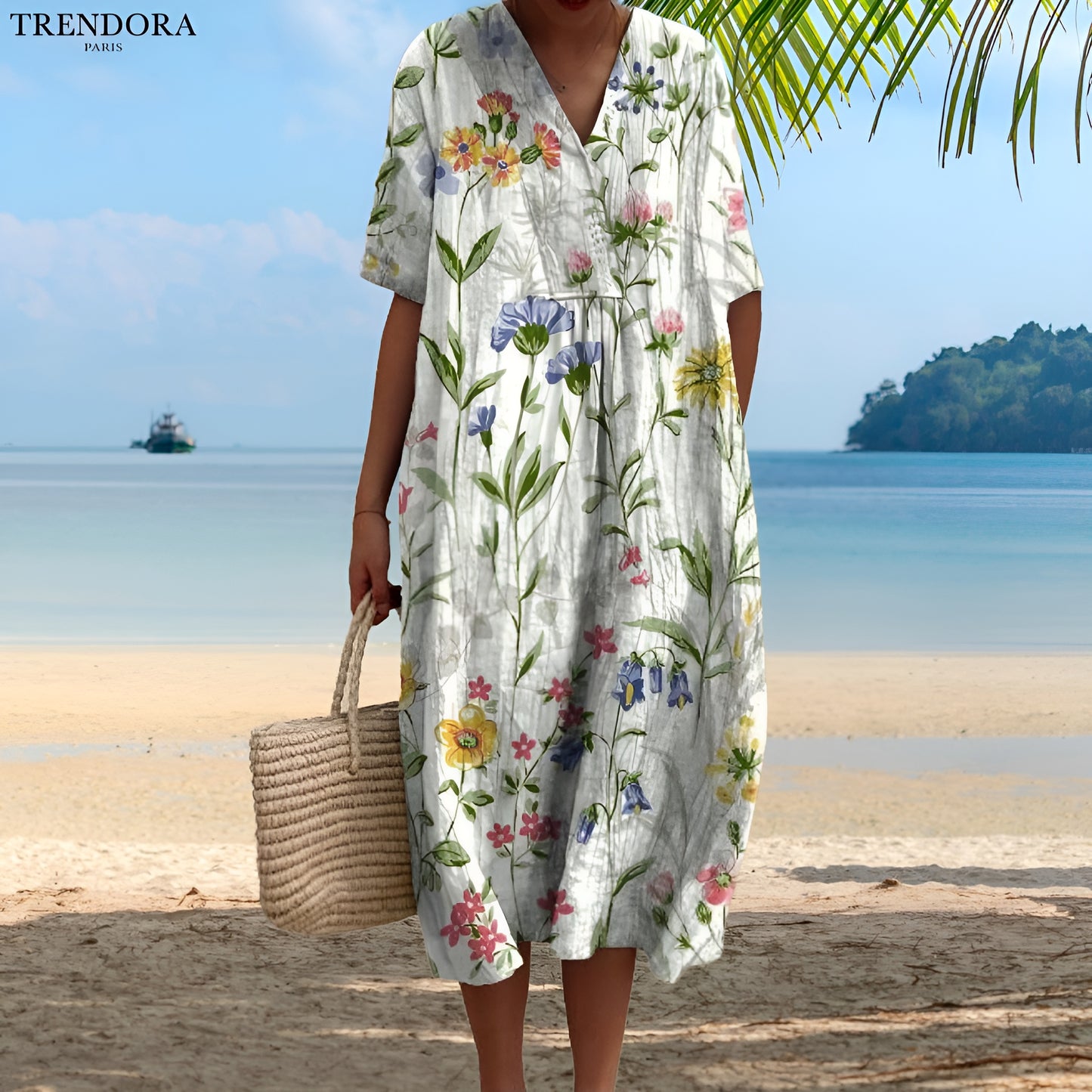 Romana™ – Robe floral elégante