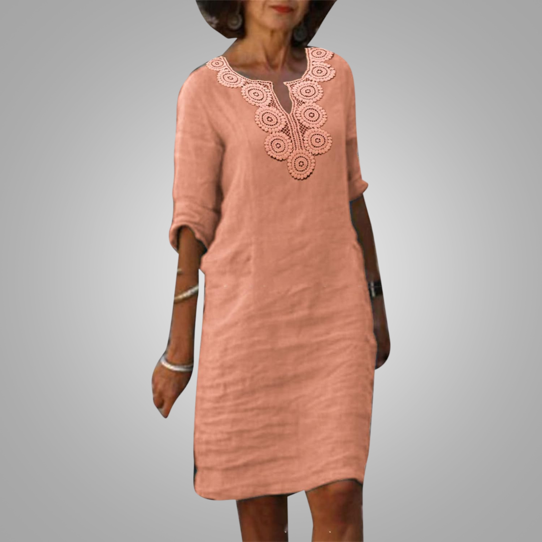 Karla™ – Elegantes Abendkleid mit V-Ausschnitt
