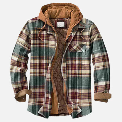 Patrick™ – Karierte Patchworkjacke