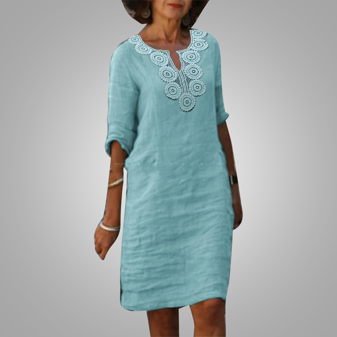 Karla™ – Elegantes Abendkleid mit V-Ausschnitt