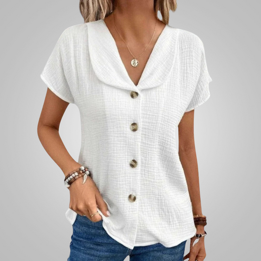 Leyna™ | Einzigartige Bluse mit Knöpfen