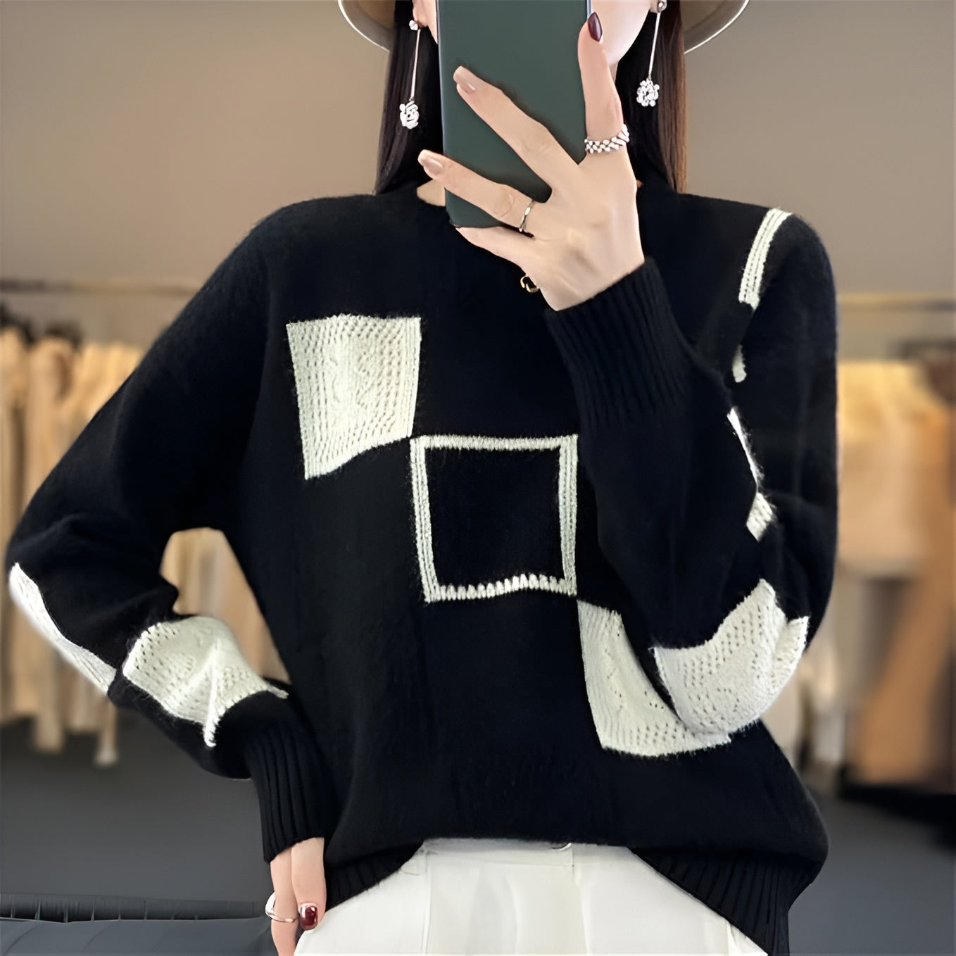 Helena™ | Stylischer Winterpullover