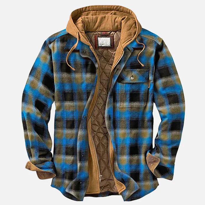 Patrick™ – Karierte Patchworkjacke