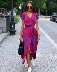 Blau und Rot
