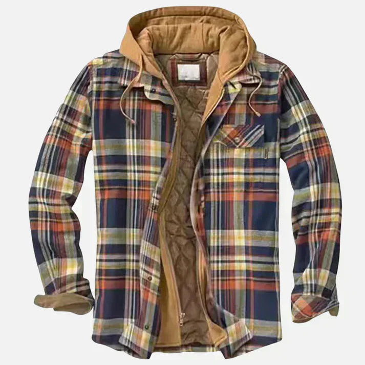 Patrick™ – Karierte Patchworkjacke