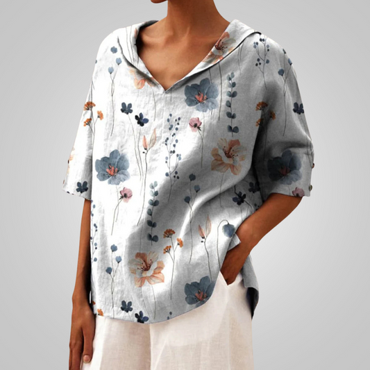 Henny™ | Elegante Bluse mit V-Ausschnitt