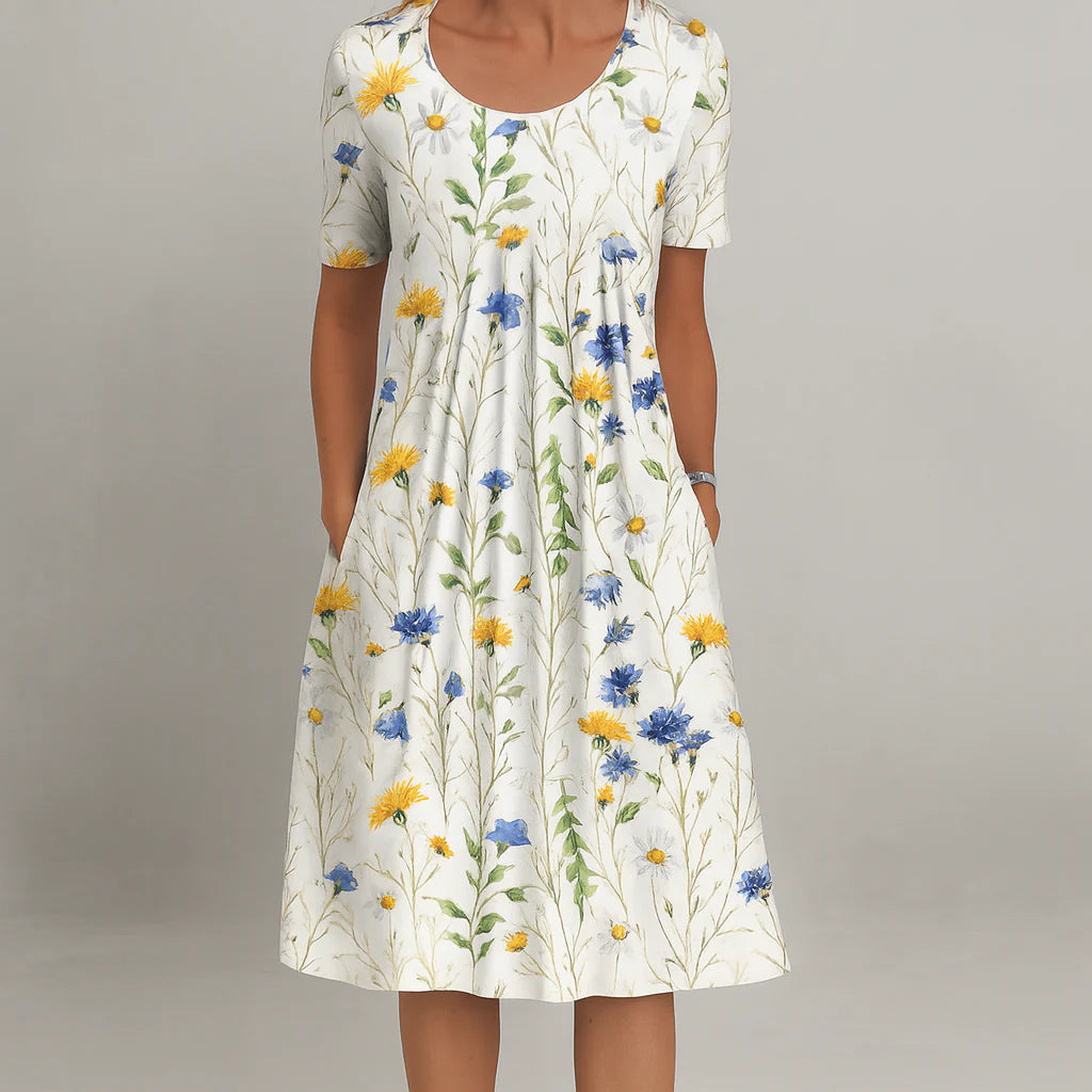 Belina™ - Elegantes Kleid mit floralem Muster