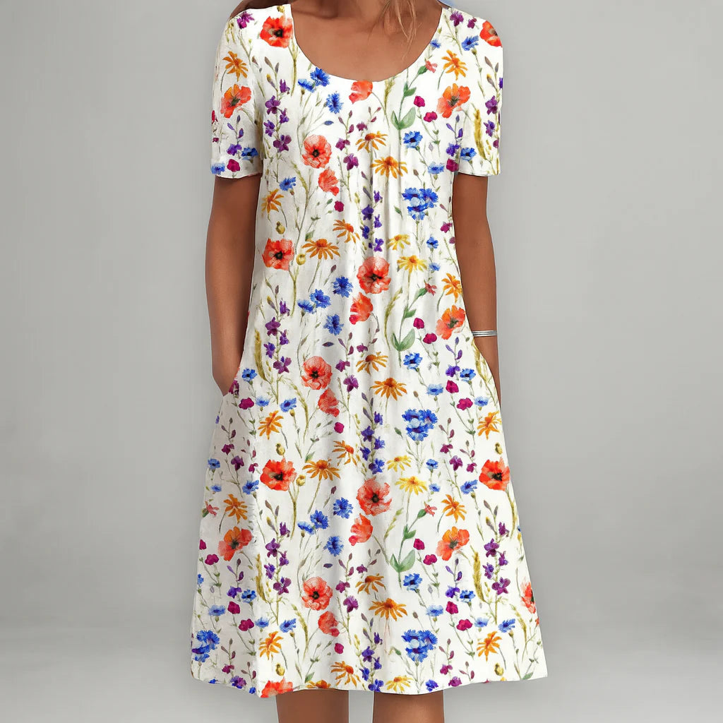 Belina™ - Elegantes Kleid mit floralem Muster