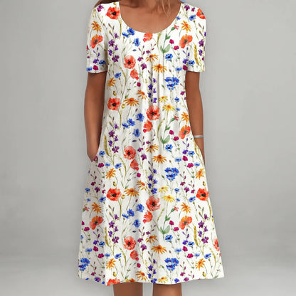 Belina™ - Elegantes Kleid mit floralem Muster