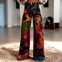 Schwarze Vintage-Hose
