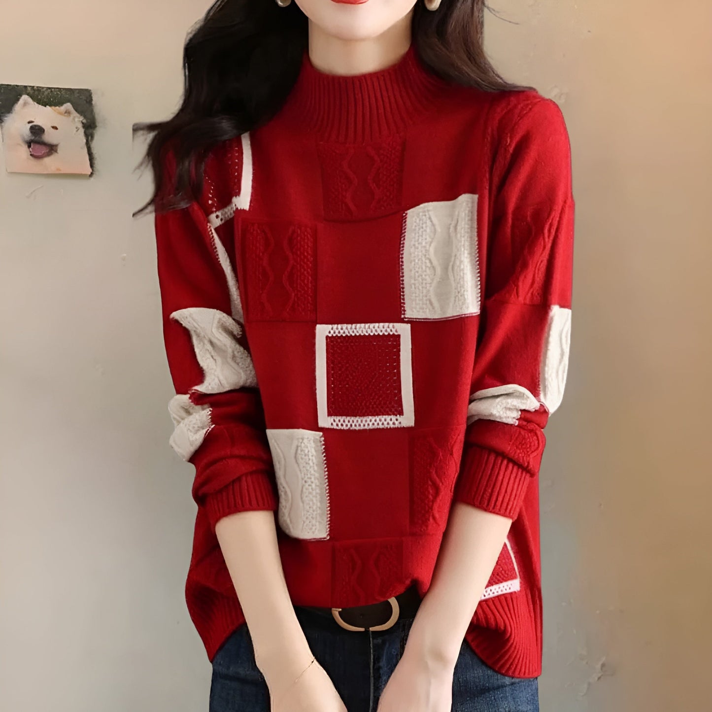 Helena™ | Stylischer Winterpullover