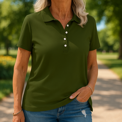 Juliette™ | Bequemes Sommer-Poloshirt