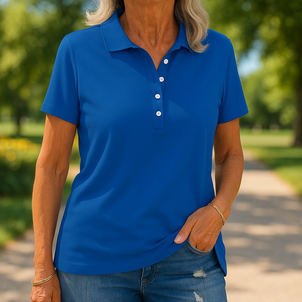 Juliette™ | Bequemes Sommer-Poloshirt