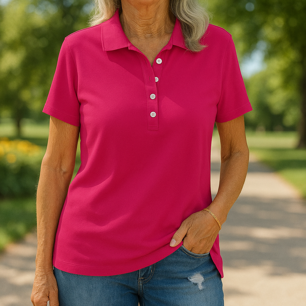 Juliette™ | Bequemes Sommer-Poloshirt