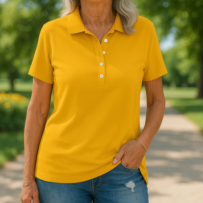 Juliette™ | Bequemes Sommer-Poloshirt