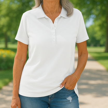 Juliette™ | Bequemes Sommer-Poloshirt