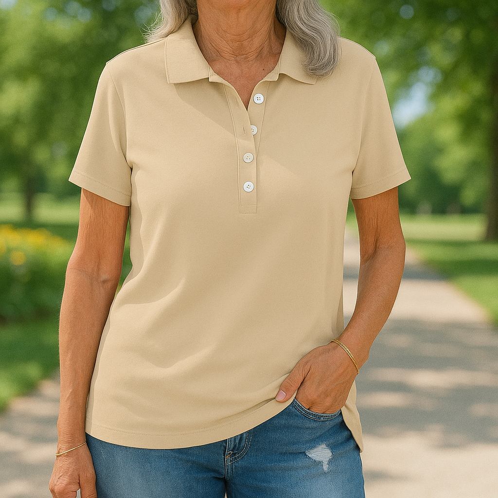 Juliette™ | Bequemes Sommer-Poloshirt