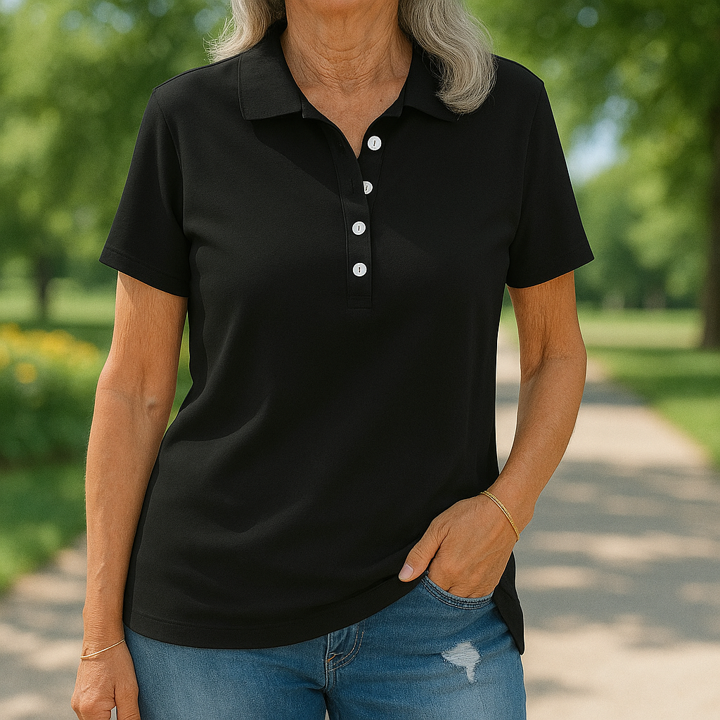 Juliette™ | Bequemes Sommer-Poloshirt