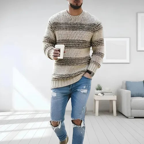 Dylan™ | Eleganter Strickpullover 