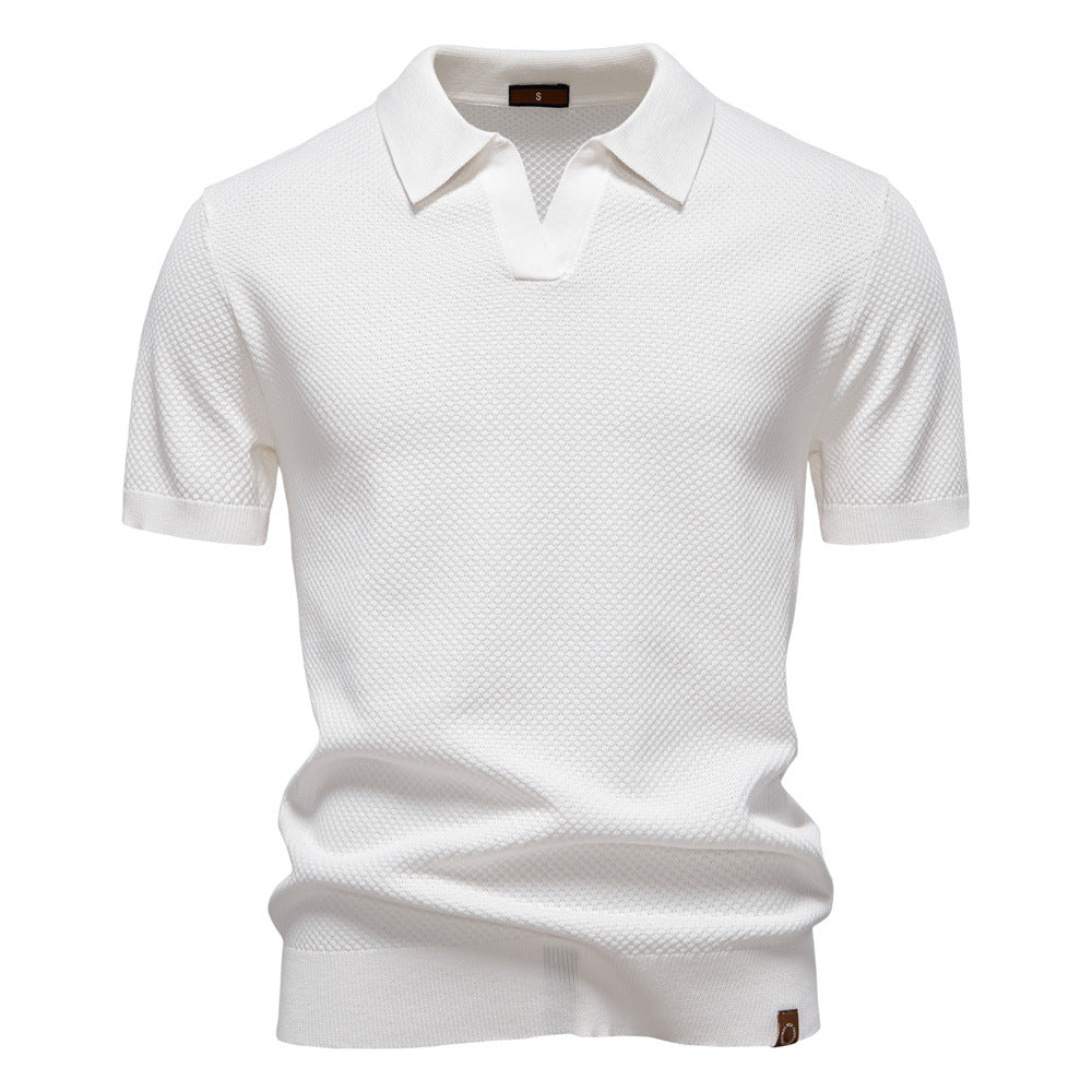 Alex™ – Strukturiertes Polo-Shirt (1+1 Gratis)