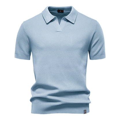 Alex™ – Strukturiertes Polo-Shirt (1+1 Gratis)