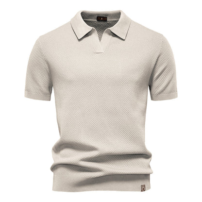 Alex™ – Strukturiertes Polo-Shirt (1+1 Gratis)