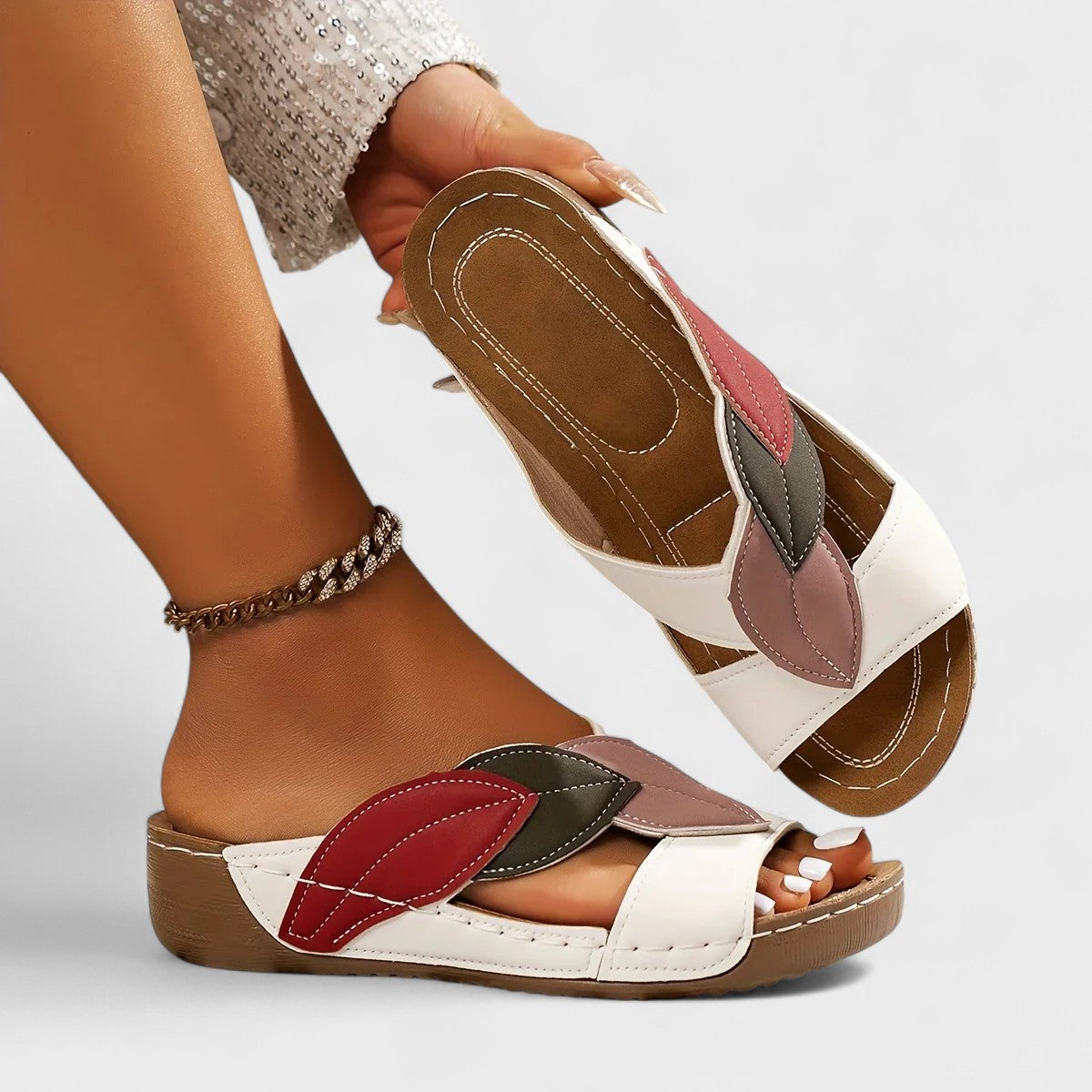 Riana™ - Sandale zum Hineinschlüpfen